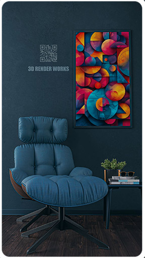 Detaylı koltuk dikiş modellemesi, fizik tabanlı ışık hesaplaması.