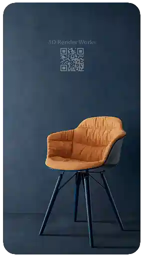 Modern Döşemeli Sandalye